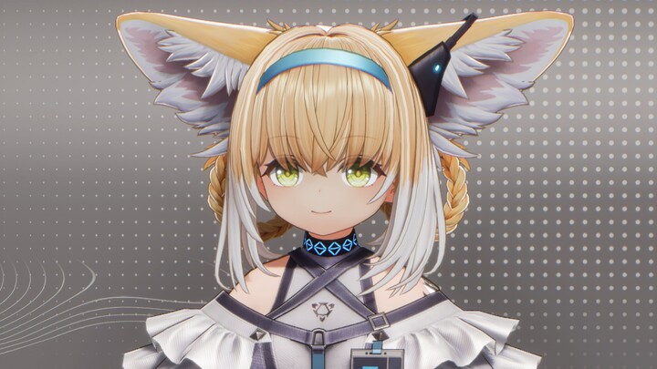 Arknights Lily of the Valley End character model style display
