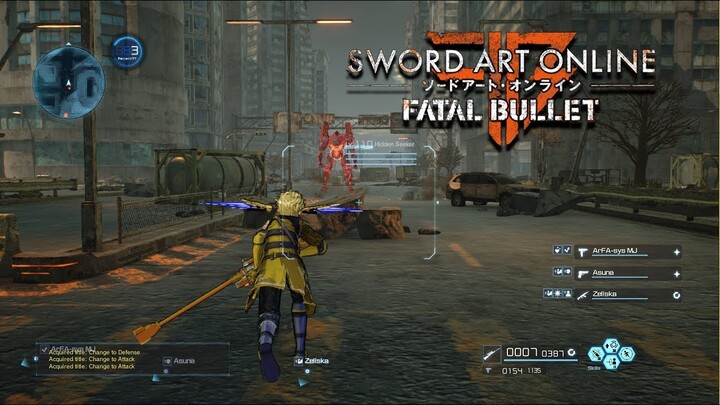 Sword Art Online : Fatal Bullet | Unique Enemy / Boss Battle Background Music Theme (BGM)