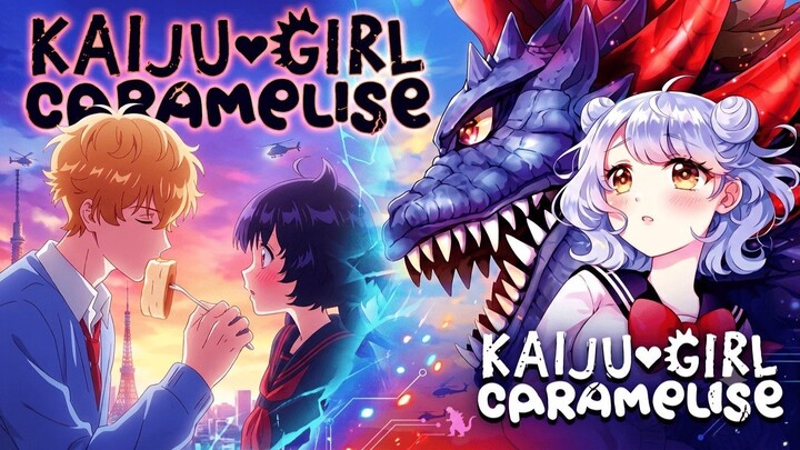 #KompetisiKreasiUnggahan7 Kaiju Girl Caramelise : Cinta Bikin Deg-degan… Sampai Jadi Monster?! 😳🦖