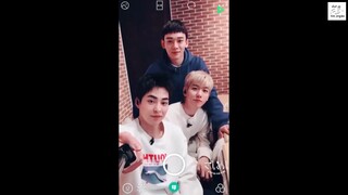 [ENG SUB] 180129 LINE Live Sashimeshi - EXO-CBX x Pikotaro Part 1