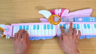 Chơi "アイドル" của YOASOBI bằng đàn piano đồ chơi (Thần tượng)