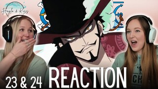 Mihawk!! | ONE PIECE | Reaction 23 & 24