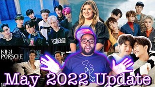 Channel Update - May 2022: Upcoming Music & Series Reactions & more…