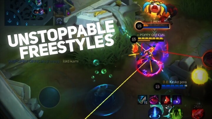 UNSTOPPABLE FREESTYLE KILL | FANNY MLBB