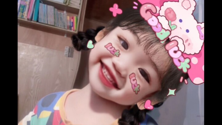 Such a cute girl, but actually a boy!