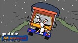 Mobil Truk Oleng Tabrak Pocong - Kartun Lucu - Funny Cartoon / Udin Dan martin