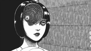 [Animated Comics] Junji Ito's "Uzumaki" Episode 3: Scars, look! That kid Lu has a huge hole on his f