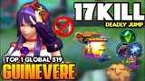 17KILL! Guinevere Best Build 2021 | Top 1 Global Guinevere Gameplay | Mobile Legends✓