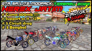 CUMA 300MB 🔥🔥 GTA SA LITE MOD DRAG HEREX JATIM TERBARU 2022 ❗❗ 21 MOTOR