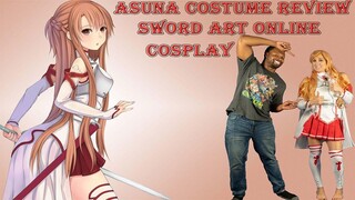 Asuna Anime Cosplay Costume Review From Sword Art Online