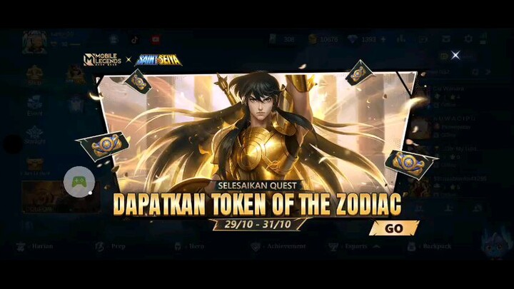 2x draw skin sagitarius seiya badang