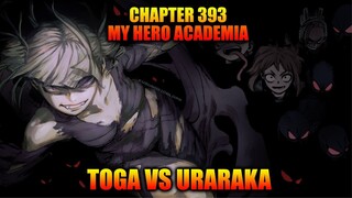 Review Chapter 393 My Hero Academia - Pertarungan Sengit Antara Himiko Toga Melawan Uraraka!