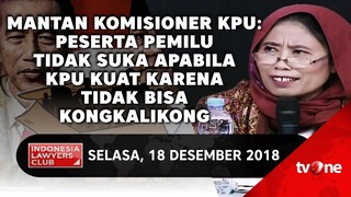 Mantan Komisioner KPU: Peserta Pemilu Tidak Suka Apabila KPU Kuat Karena Tidak Bisa Kongkalikong