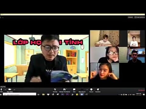TÌNH HÌNH HỌC ONLINE TRÊN ZOOM CỦA HỌC SINH HIỆN NAY