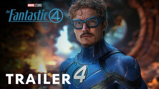 The Fantastic Four (2025) - First Trailer | Pedro Pascal, Vanessa Kirby