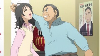 A scumbag father abuses his wife and lets two strong men rob his daughter late at night. "Hell Girl"