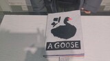 [DIY]Pop-up book <A Goose>,a student's work from CAFA