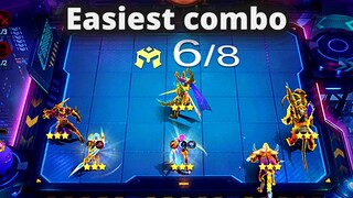 THARZ SKILL 3 EASIEST COMBO RIGHT NOW | MLBB MAGIC CHESS THARZ SKILL 3 BEST SYNERGY COMBO TERKUAT