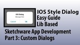 Sketchware Series Part 3: IOS Style Dialog