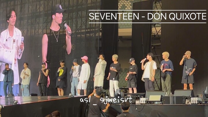 SEVENTEEN hát không nhạc – DON QUIXOTE