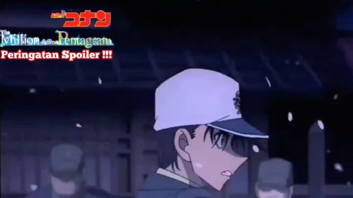 Bagian Konfrontasi Kaito kid, Conan, Hatori, Hijiri  ( Spoiler MOVIE 27 Detective Conan )