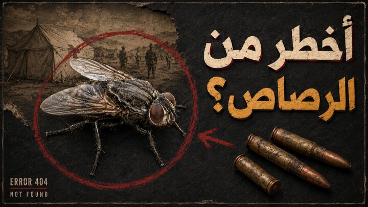 كيف ساعد الذباب في قتل جنود أكثر من الرصاص؟