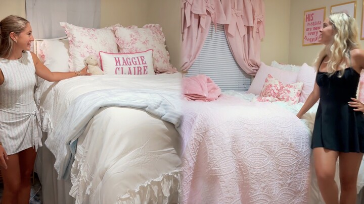 【เนื้อดิบ】พาชมหอพัก 4 คนของนักศึกษาสาวอเมริกัน