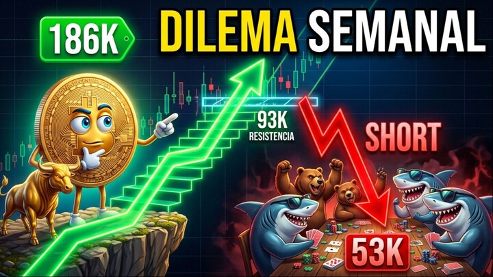 BITCOIN: El patrón semanal que apunta a LONG 186K, o SHORT 53K