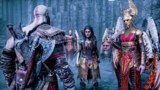 Kratos dies in Valhalla & meets Freya - God of War Ragnarok Valhalla DLC PS5