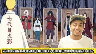 Naruto Minta Orochimaru Bangkitkan 4 Hokage Untuk Menentang God??