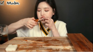 Nhìn bạn ăn mà mình đói cuối #mukbang