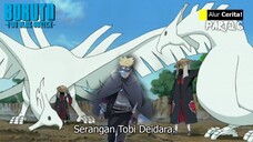 BORUTO TIME TRAVEL - PERANG AKATSUKI MELAWAN BORUTO! OROCHIMARU SERANG DEIDARA! TAPI KABUTO PUNY