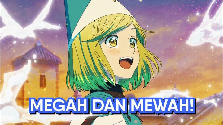 Anime Paling Megah dan Mewah di Spring 2026 (First Impression Witch Hat Atelier)