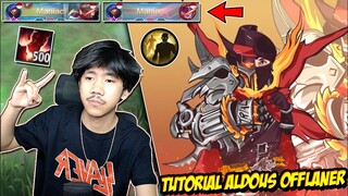 TUTORIAL ALDOUS OFFLANE DI PATCH TERBARU BY MARKOCOP AUTO MANIAC 2x - Mobile legends