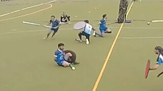 德国独特的运动，称为“Jugger”