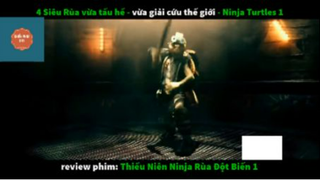 REVIEW PHIM : Thiếu niên nhẫn giả rùa (p2) #rvphimanhhung