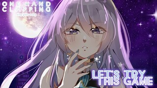 【One Hand Clapping】Let's try this game!【#GeeMoon】