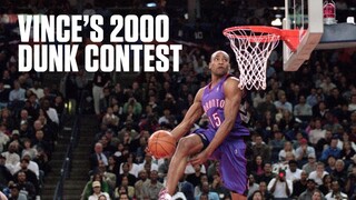 Vince Carter puts on a show in legendary 2000 Slam Dunk Contest | NBA Highlights