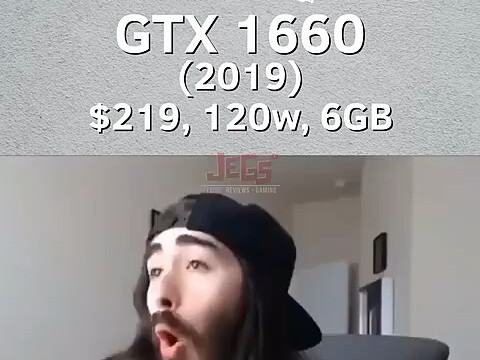 Graphics cards from different eras