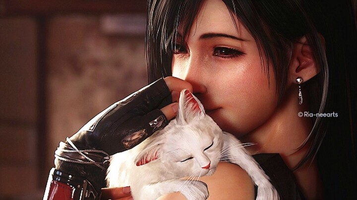 The most imaginative Tifa: my new clothes can stab everyone to death