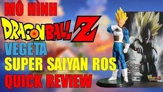 Mô hình DragonballZ | Vegeta Super Saiyan Blue RoS Quick review