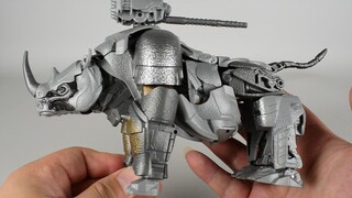 It's a pity that it's half wonderful, Transformers movie Rhino Warrior KO version MX6602