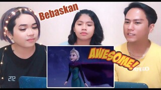 Aki Reacts || Let It Go [Frozen] - Malaysian Version "Bebaskan" by Marsha Milan Londoh