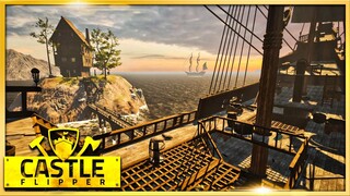 First House and Pirate Ship Repair // Castle Flipper Gameplay //