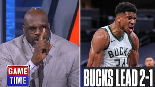 NBA Gametime "Impressed" Giannis leads Bucks blow away Bulls 111-81, take 2-1 lead without Middleton
