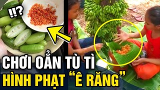 Hai cô bé khiến dân mạng 'Ê RĂNG' vì clip chơi 'OẲN TÙ TÌ' ăn đồ siêu chua | Tin 3 Phút