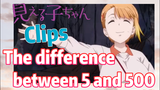 [Mieruko-chan]  Clips | The difference between 5 and 500