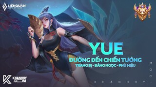 YUE MÙA 22 - TRANG BỊ, BẢNG NGỌC, PHÙ HIỆU VÀ CÁCH CHƠI YUE MẠNH NHẤT