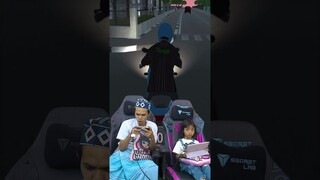 LEIKA TIDUR DIKUBURAN KKN DESA PENARI #ojolthegame #leika #leikagaming #horrorgaming #viral #shorts