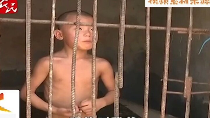 An 8-year-old boy slashed his sister’s neck with a kitchen knife; his father locked him in the anima